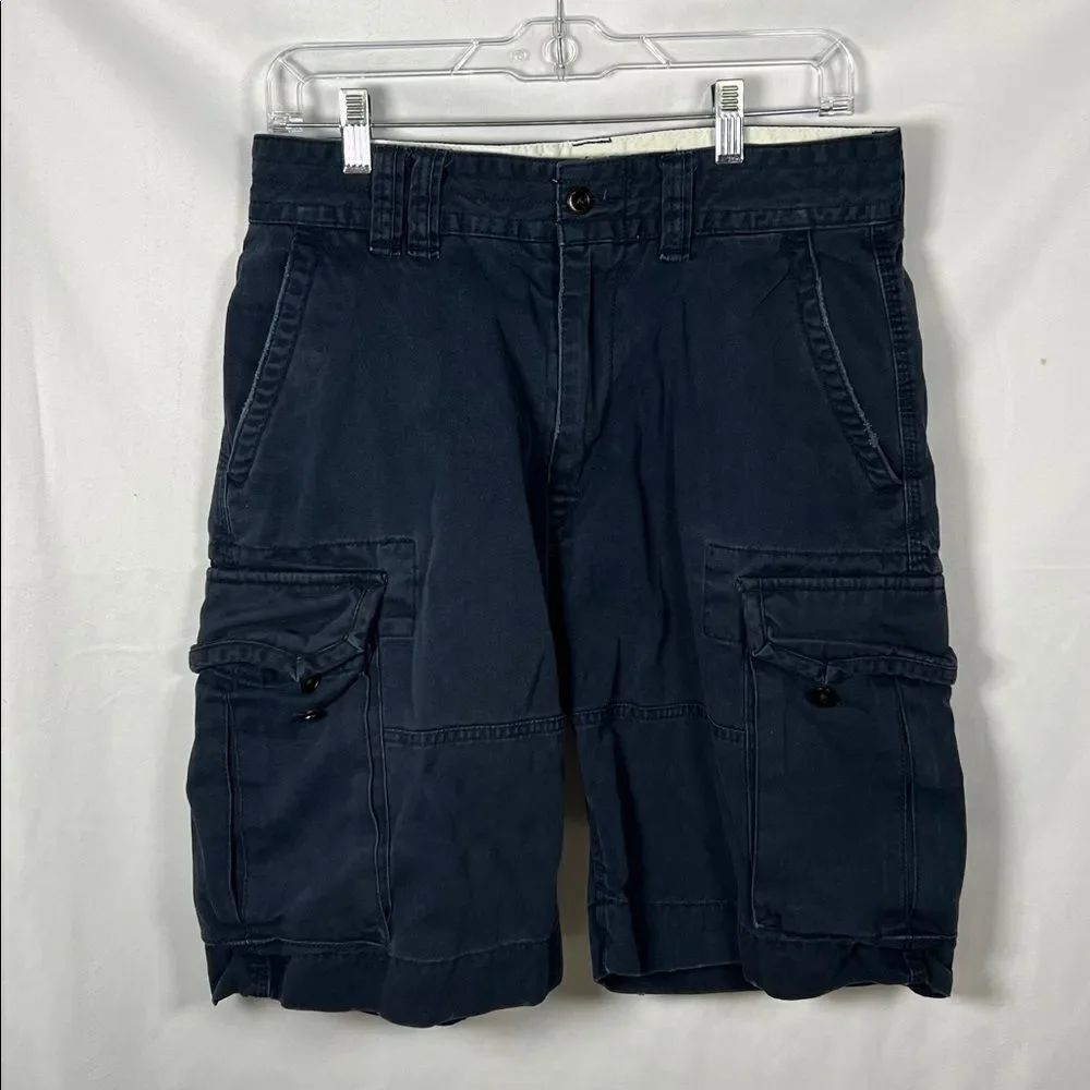 Polo by Ralph Lauren Flat Front Classic Chino Cargo Shorts Sz 30